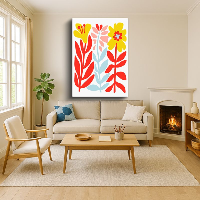 Sanatsal & Vektörel Kanvas Tablo 264