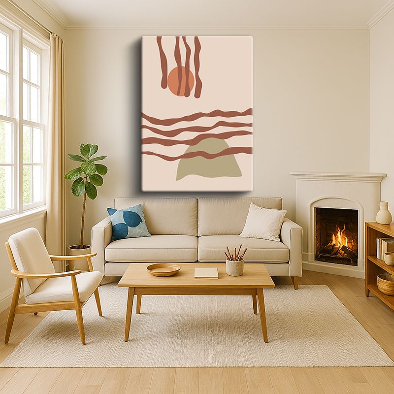 Sanatsal & Vektörel Kanvas Tablo 265