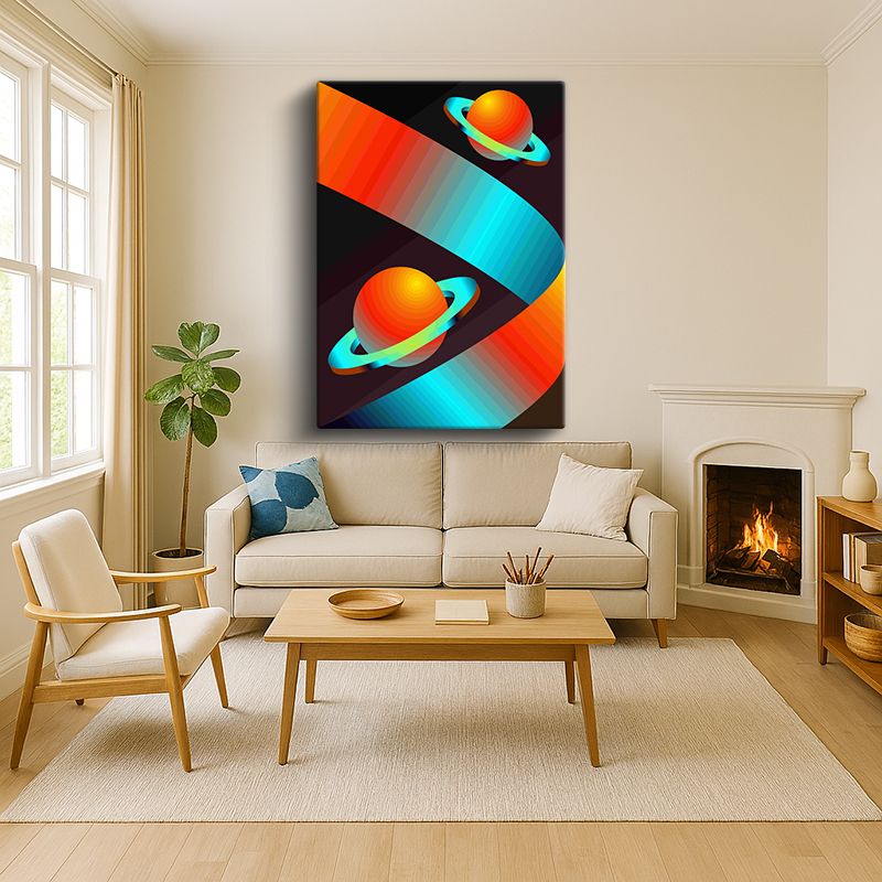 Sanatsal & Vektörel Kanvas Tablo 275