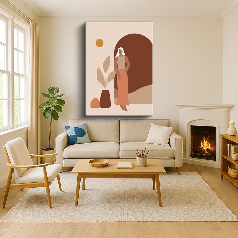 Sanatsal & Vektörel Kanvas Tablo 281