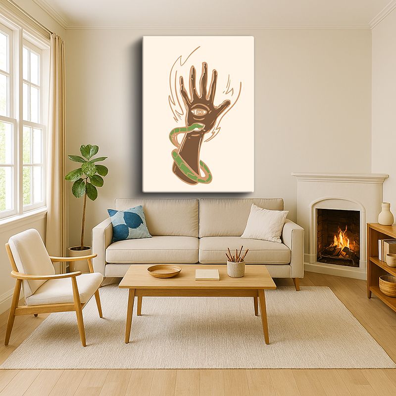 Sanatsal & Vektörel Kanvas Tablo 293