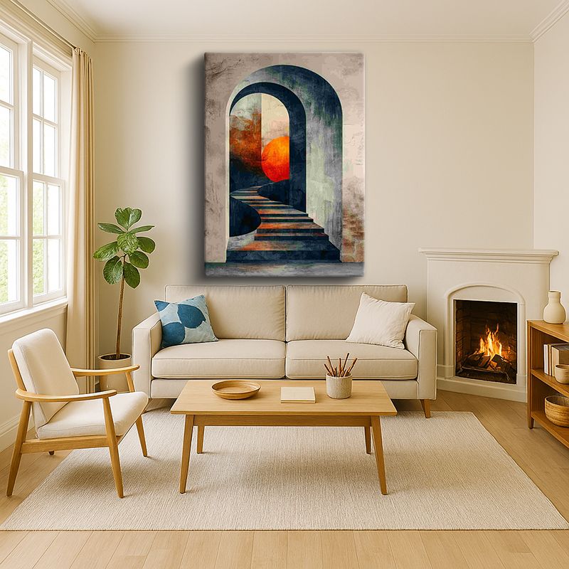 Sanatsal & Vektörel Kanvas Tablo 336