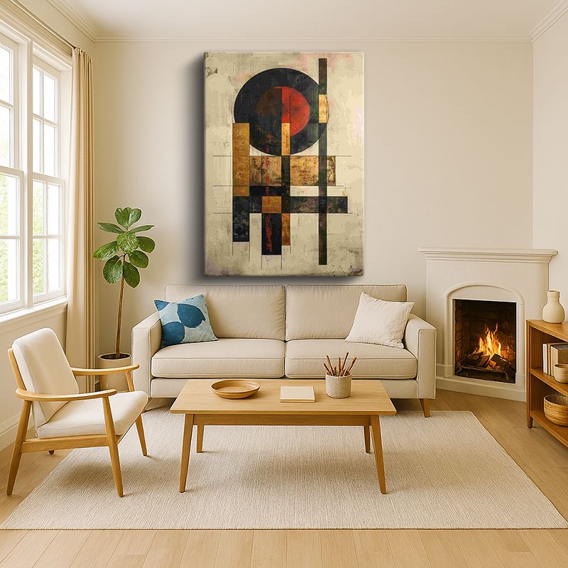 Sanatsal & Vektörel Kanvas Tablo 344