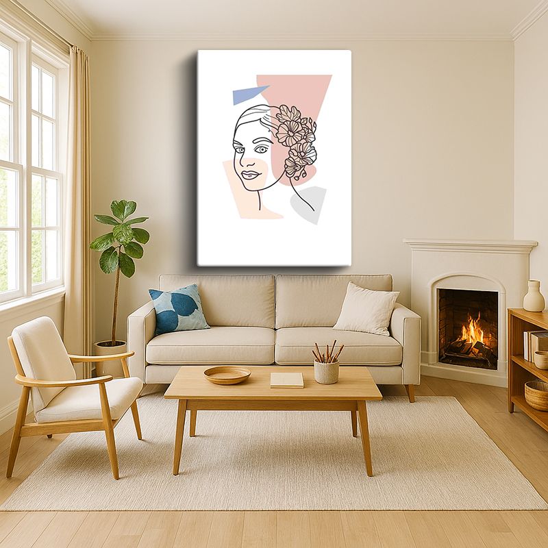 Sanatsal & Vektörel Kanvas Tablo 366