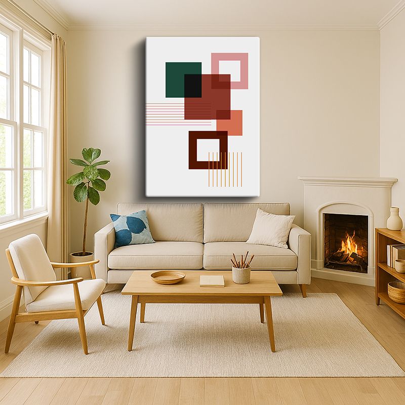 Sanatsal & Vektörel Kanvas Tablo 387