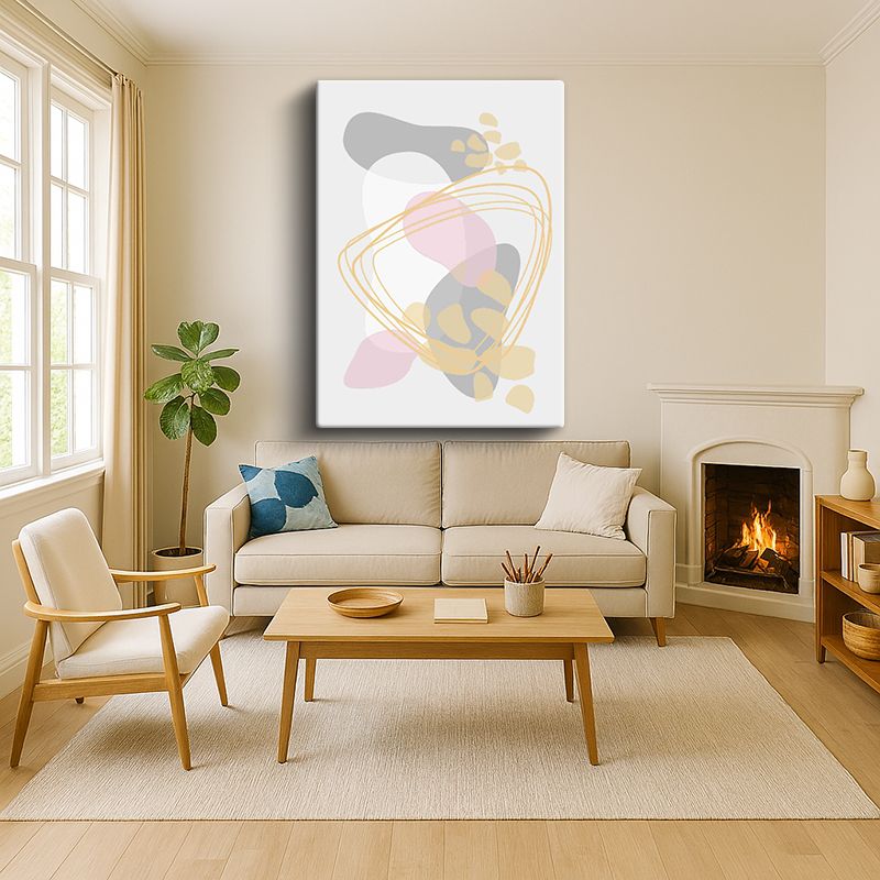 Sanatsal & Vektörel Kanvas Tablo 397