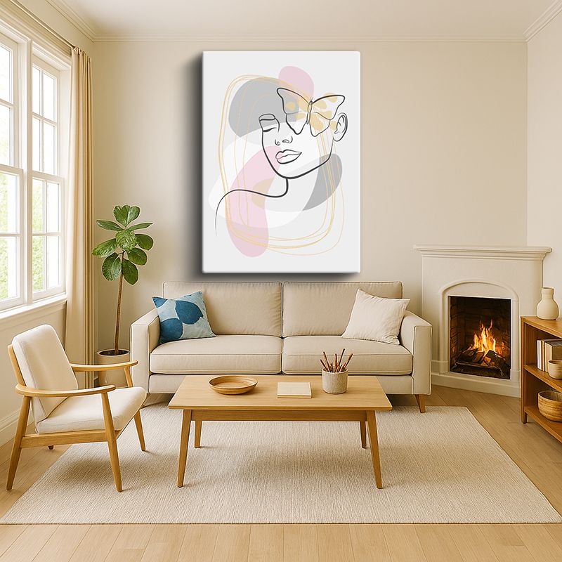 Sanatsal & Vektörel Kanvas Tablo 398