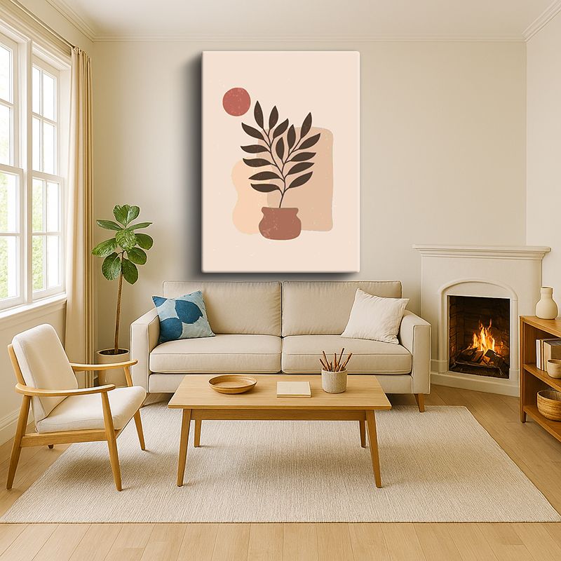 Sanatsal & Vektörel Kanvas Tablo 401