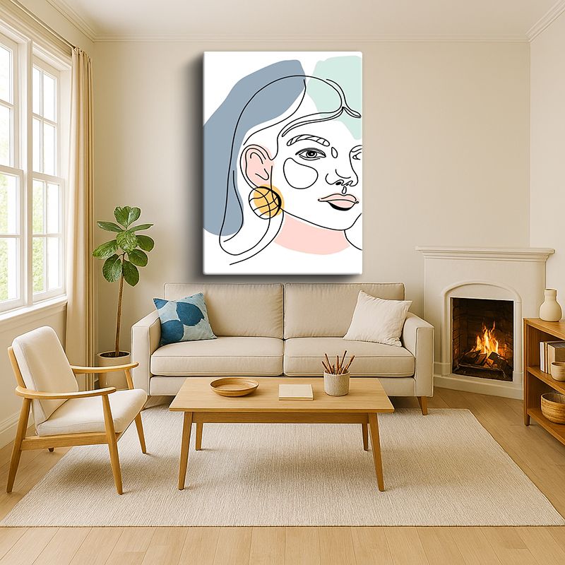 Sanatsal & Vektörel Kanvas Tablo 413