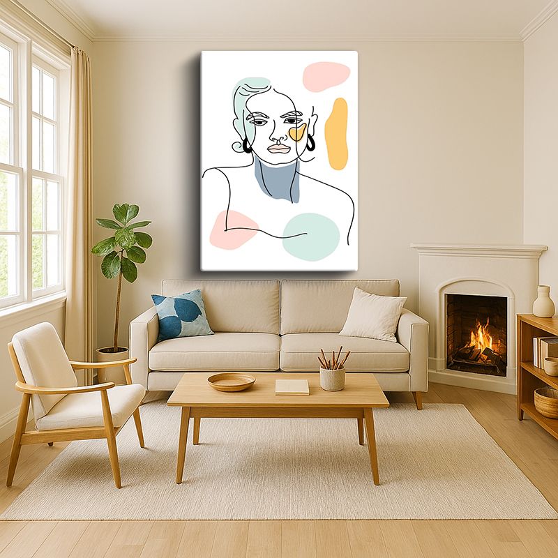 Sanatsal & Vektörel Kanvas Tablo 414