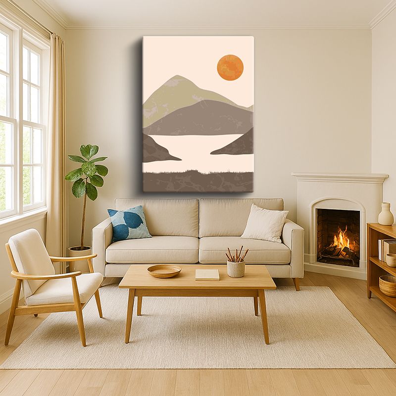 Sanatsal & Vektörel Kanvas Tablo 437