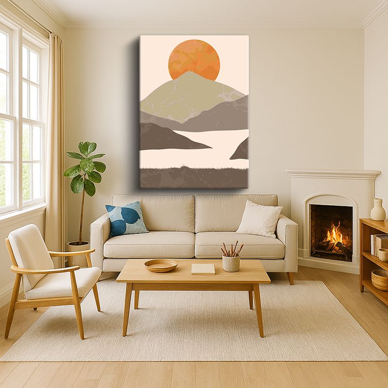 Sanatsal & Vektörel Kanvas Tablo 438