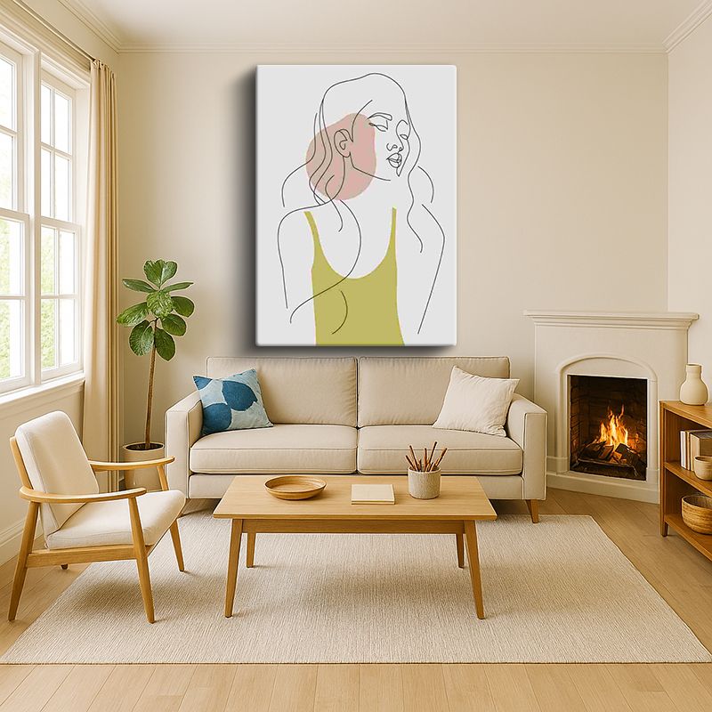 Sanatsal & Vektörel Kanvas Tablo 448