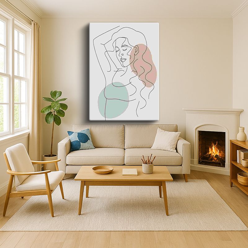 Sanatsal & Vektörel Kanvas Tablo 450