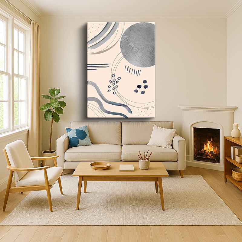 Sanatsal & Vektörel Kanvas Tablo 472