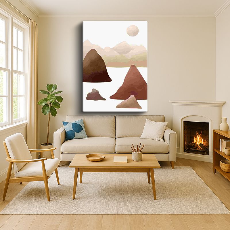 Sanatsal & Vektörel Kanvas Tablo 476