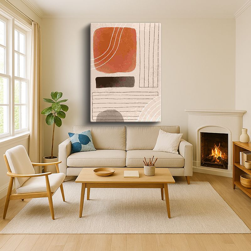 Sanatsal & Vektörel Kanvas Tablo 485