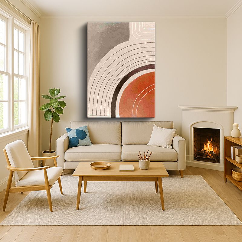 Sanatsal & Vektörel Kanvas Tablo 486