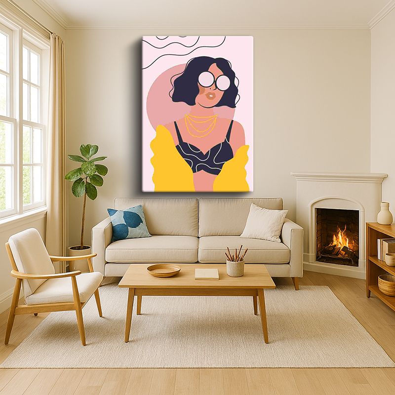 Sanatsal & Vektörel Kanvas Tablo 489