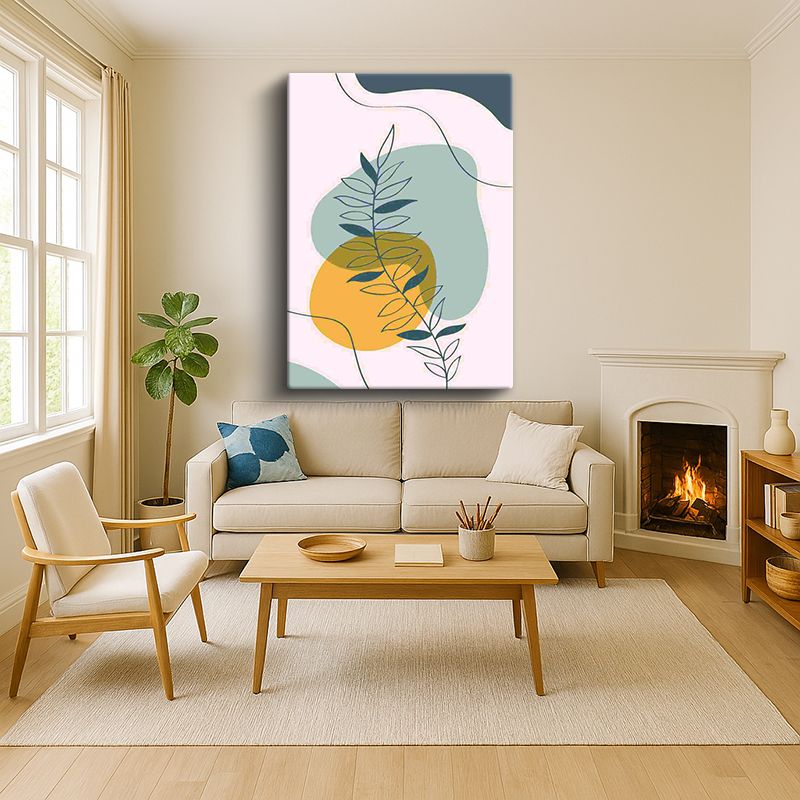 Sanatsal & Vektörel Kanvas Tablo 493