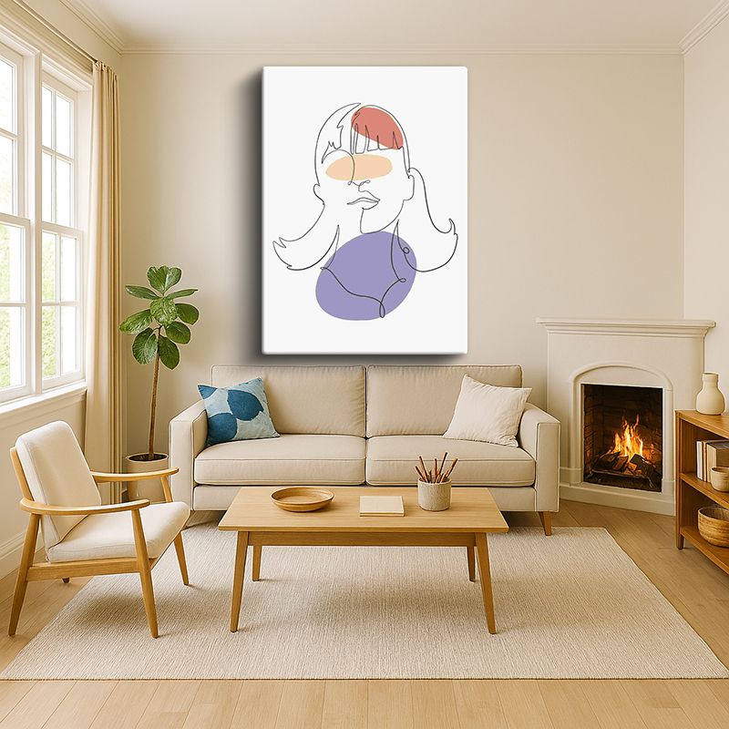 Sanatsal & Vektörel Kanvas Tablo 497