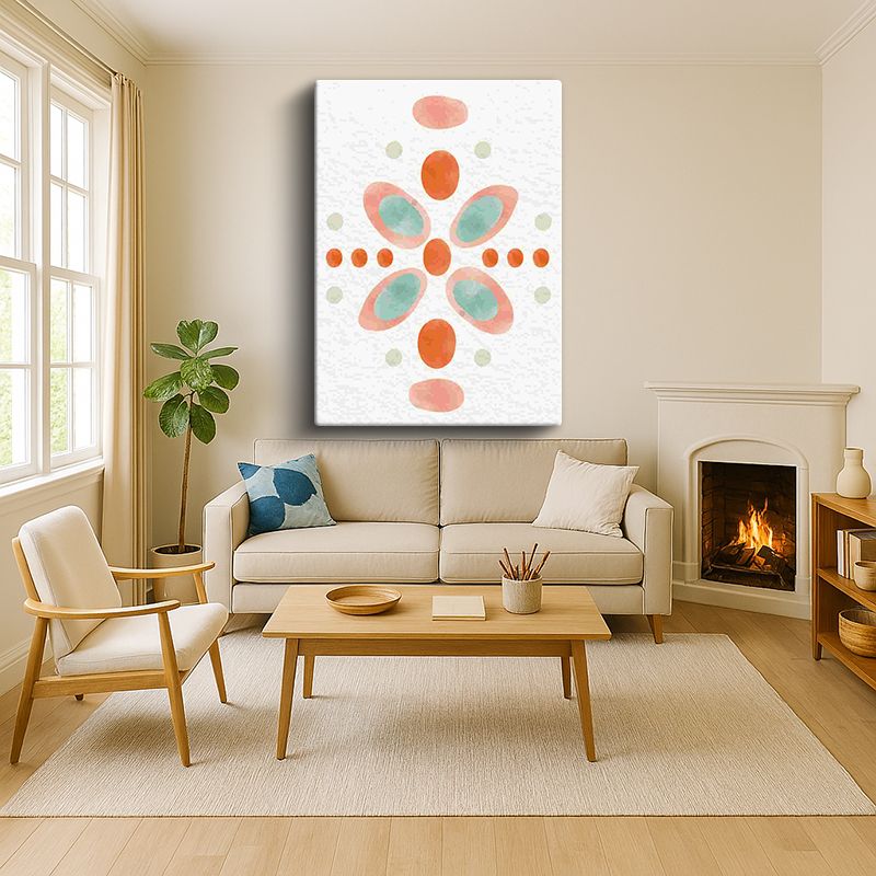 Sanatsal & Vektörel Kanvas Tablo 504