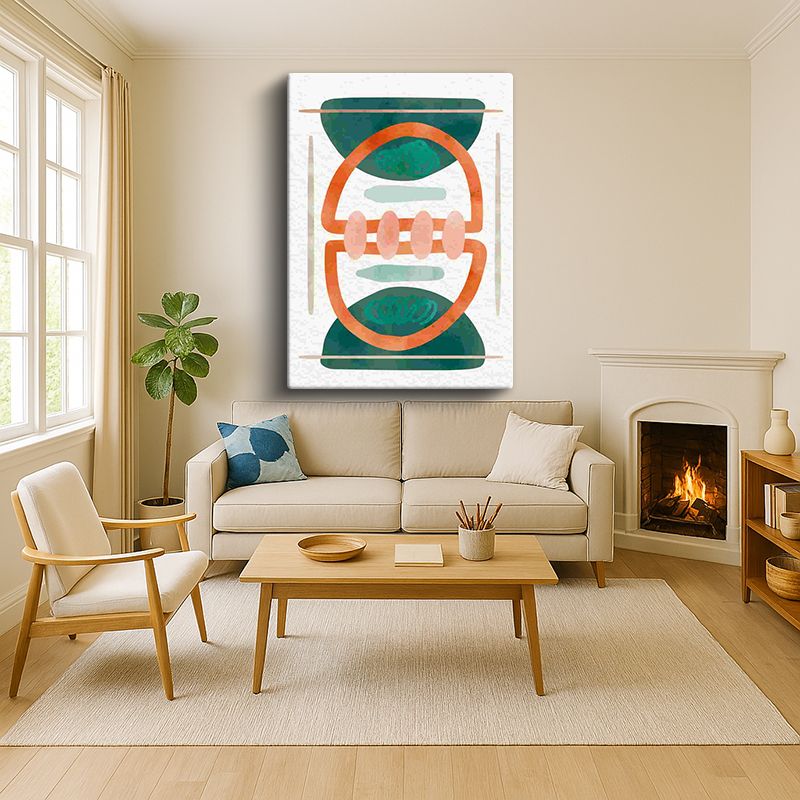 Sanatsal & Vektörel Kanvas Tablo 505