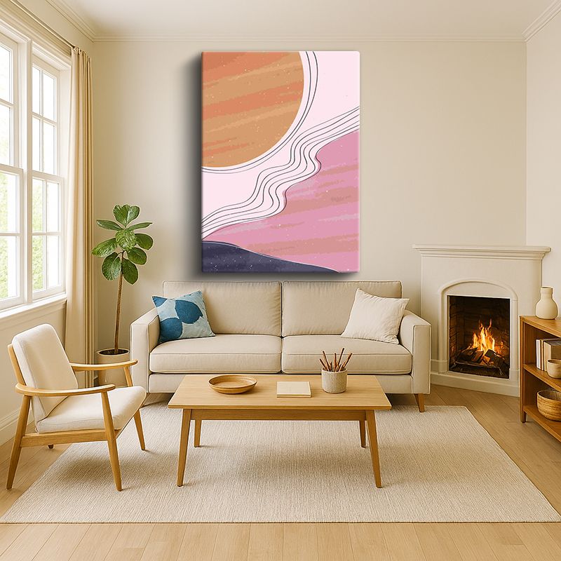 Sanatsal & Vektörel Kanvas Tablo 512