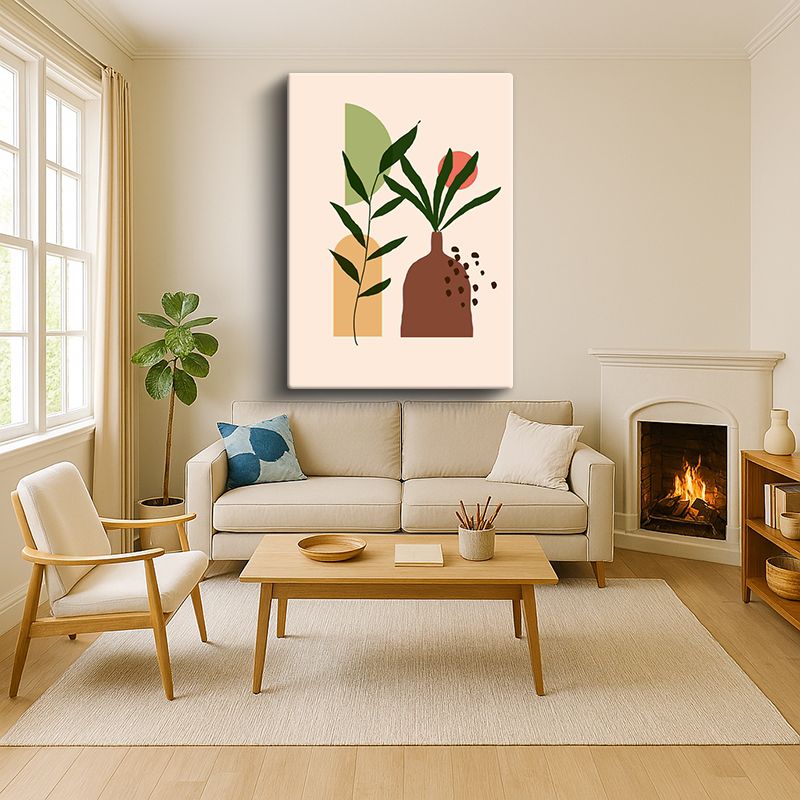 Sanatsal & Vektörel Kanvas Tablo 521