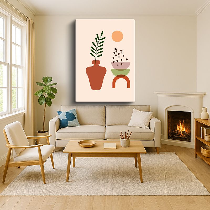 Sanatsal & Vektörel Kanvas Tablo 522