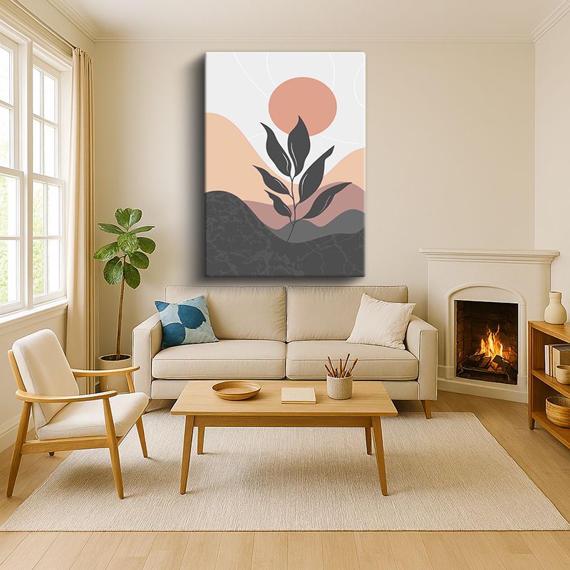 Sanatsal & Vektörel Kanvas Tablo 538