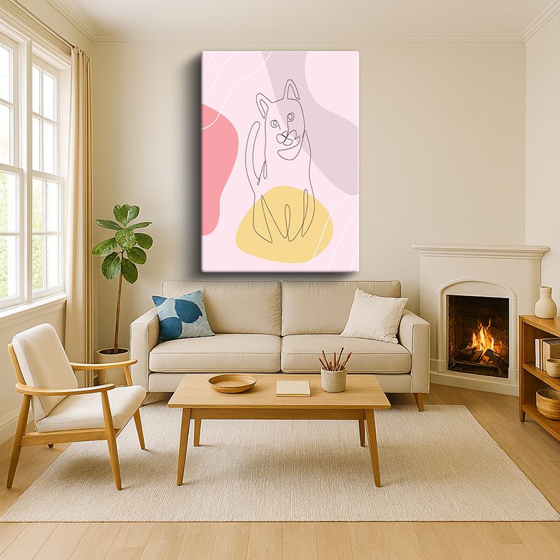 Sanatsal & Vektörel Kanvas Tablo 552