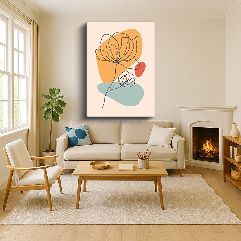 Sanatsal & Vektörel Kanvas Tablo 557