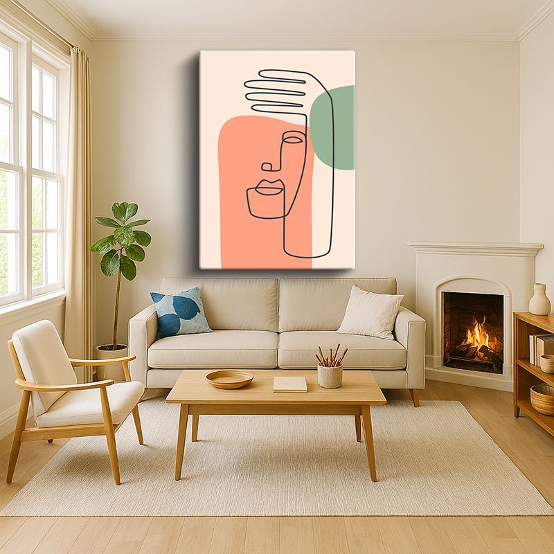 Sanatsal & Vektörel Kanvas Tablo 558