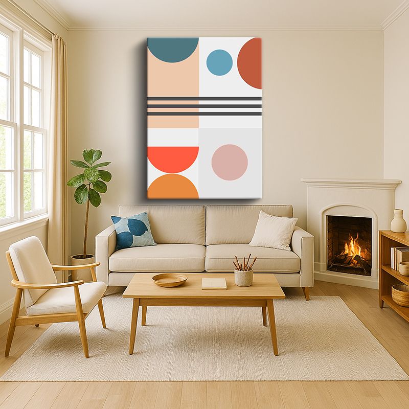 Sanatsal & Vektörel Kanvas Tablo 564