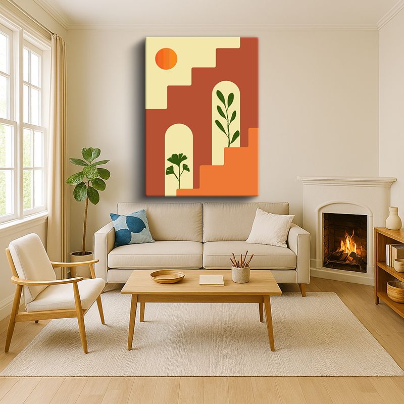 Sanatsal & Vektörel Kanvas Tablo 567