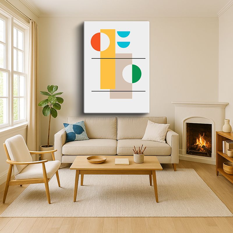 Sanatsal & Vektörel Kanvas Tablo 593