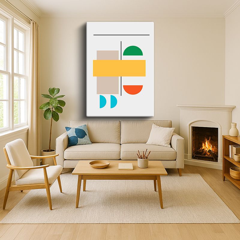 Sanatsal & Vektörel Kanvas Tablo 594