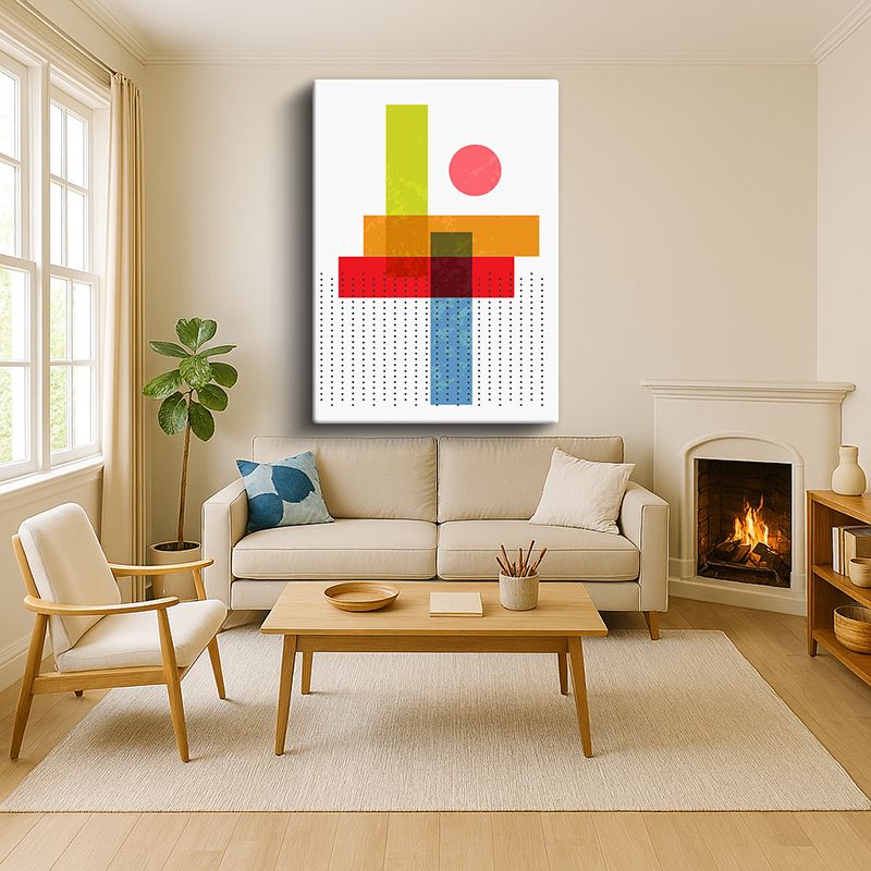 Sanatsal & Vektörel Kanvas Tablo 602