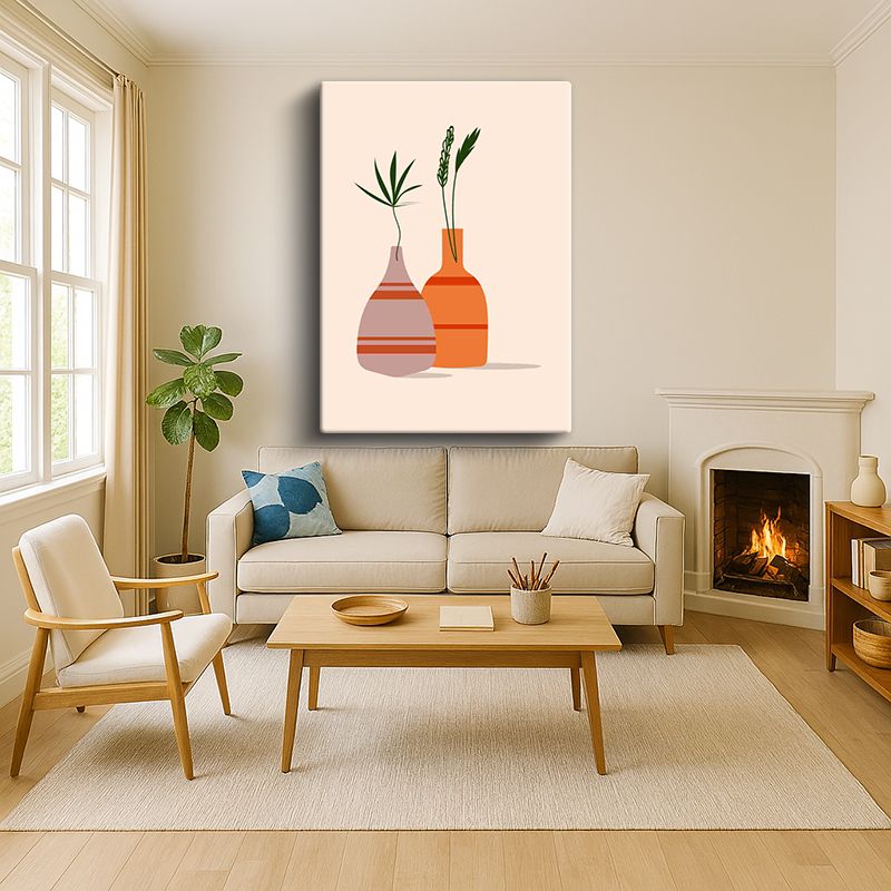 Sanatsal & Vektörel Kanvas Tablo 604