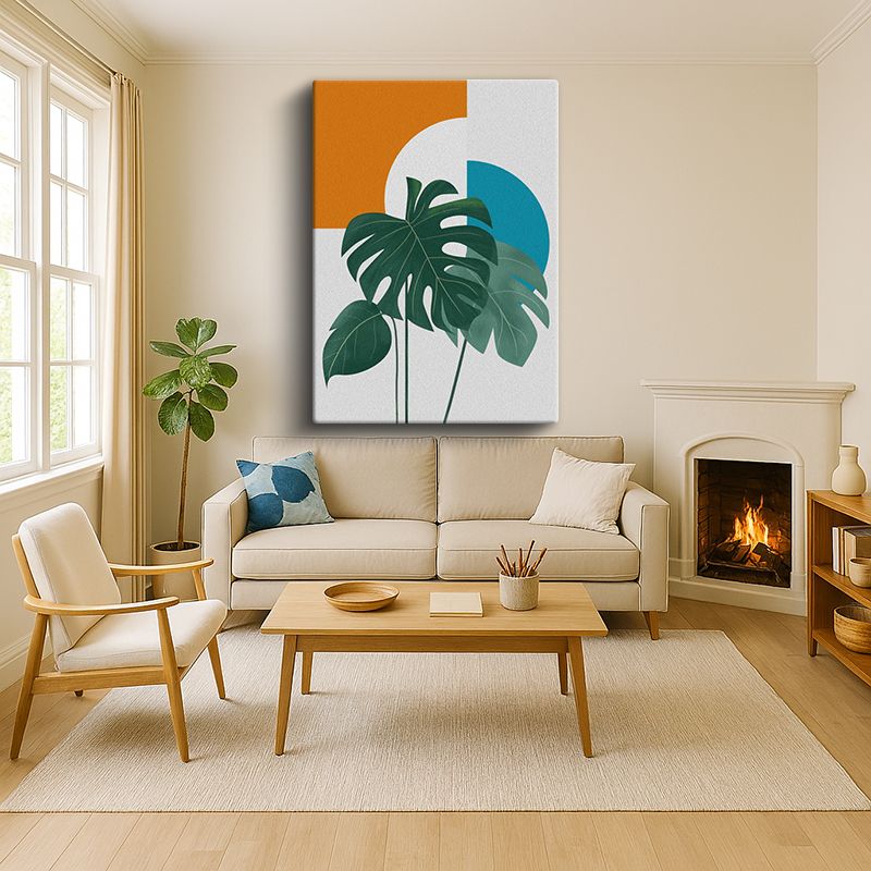 Sanatsal & Vektörel Kanvas Tablo 632