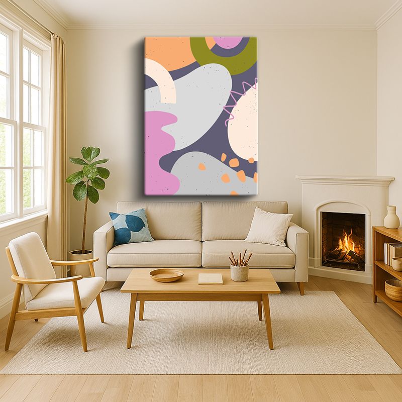 Sanatsal & Vektörel Kanvas Tablo 638