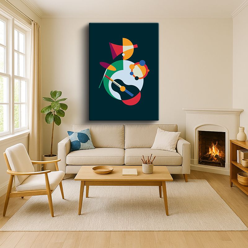 Sanatsal & Vektörel Kanvas Tablo 647