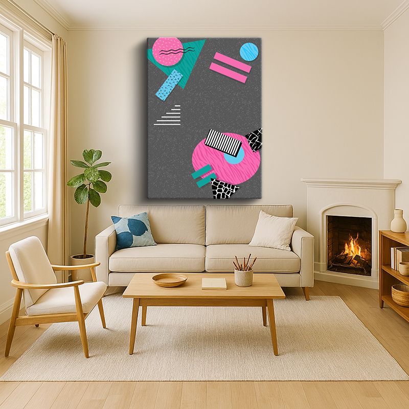 Sanatsal & Vektörel Kanvas Tablo 649