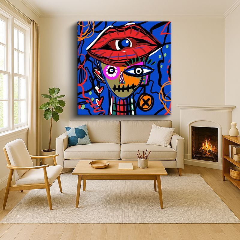 Sanatsal & Vektörel Kanvas Tablo 689