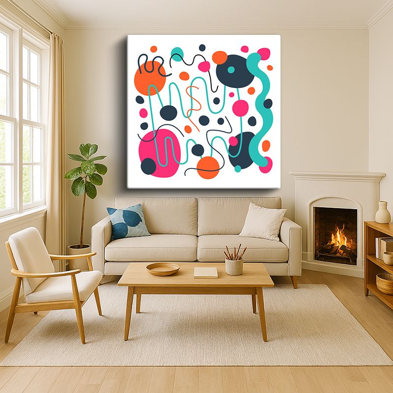 Sanatsal & Vektörel Kanvas Tablo 699