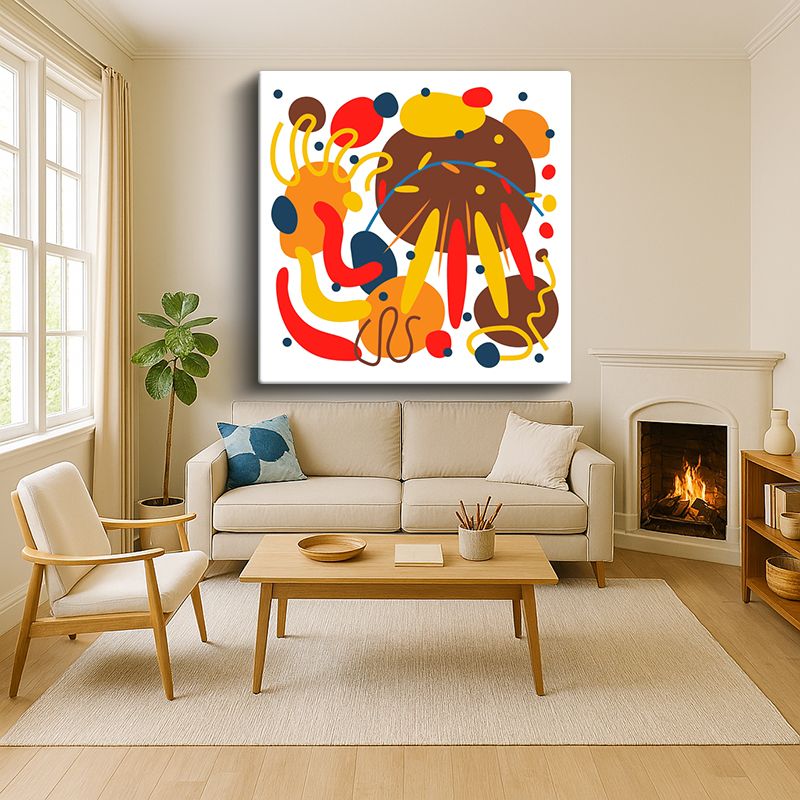 Sanatsal & Vektörel Kanvas Tablo 700