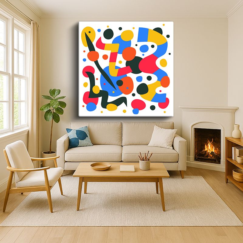 Sanatsal & Vektörel Kanvas Tablo 703