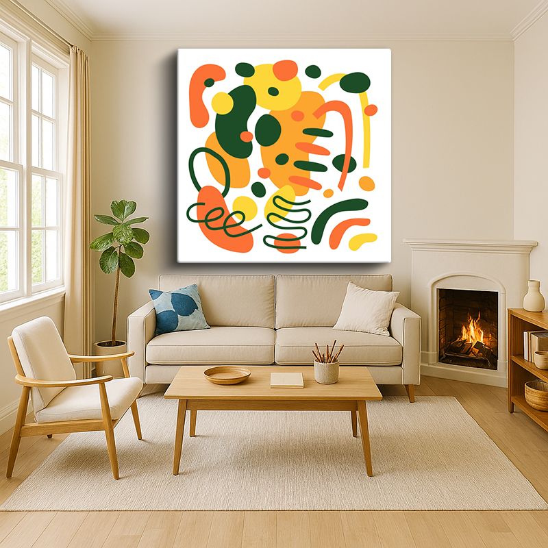 Sanatsal & Vektörel Kanvas Tablo 708