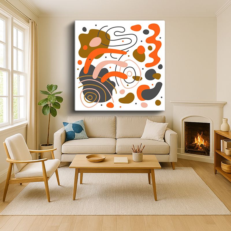 Sanatsal & Vektörel Kanvas Tablo 714